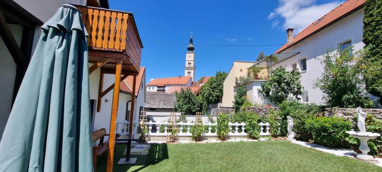 Innenstadtgarten-Wohnung Wolfsberg Exterior foto