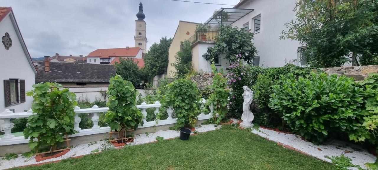 Innenstadtgarten-Wohnung Wolfsberg Exterior foto