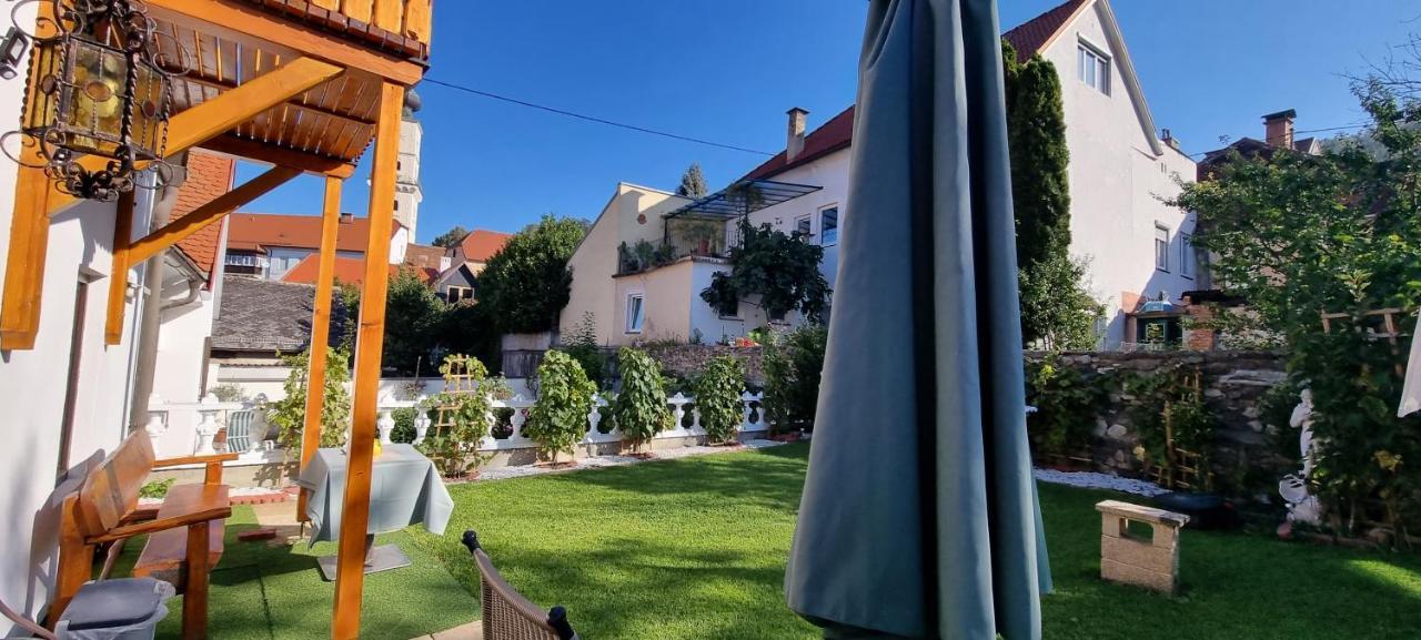 Innenstadtgarten-Wohnung Wolfsberg Exterior foto